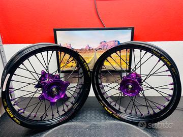 CERCHI MOTARD KITE SUPERMOTARD 17 PURPLE