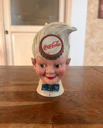 Salvadanaio coca cola in ghisa