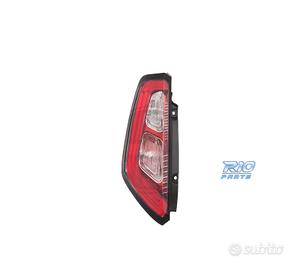 FANALE SINISTRO PER FIAT PUNTO EVO 09- LED CERCHIO