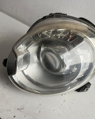 Faro xeno Abarth lato guida
