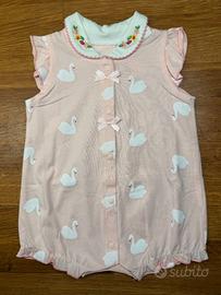 4 pagliaccetti neonata NUOVI 0-3 mesi