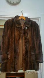 pelliccia in vero visone 