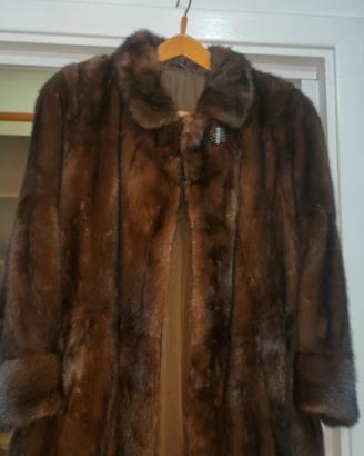 pelliccia in vero visone 