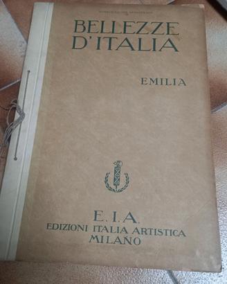 libro BELLEZZE D'ITALIA 1927