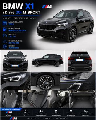 BMW X1 sdrive20i 48V MSport auto
