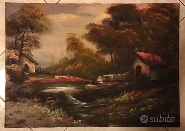 Quadro ad olio firmato Dore' G.