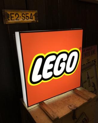 Insegna luminosa Lego