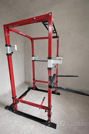 Rack CapitalSports + panca piana + box pliometrico