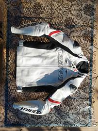 giacca 48 dainese uomo in pelle auto