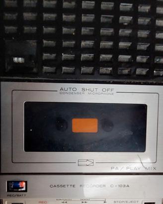 Registratore Superscope c103a anni 70