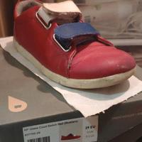 scarpina Bobux rossa