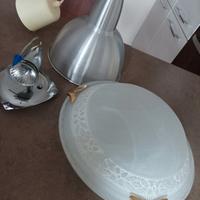plafoniera, lampadario a sospensione, Applique.