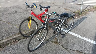 1 city bike cerchioni da 28 e una Mountain bike 