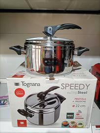Pentola a pressione Tognana. 5 litri. Nuova.