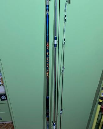 canne surf casting Colmic Almira e Colmig big Sur
