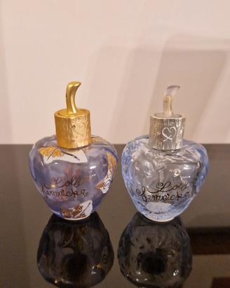 Coppia 2 boccette di profumo vuote Lolita Lempicka