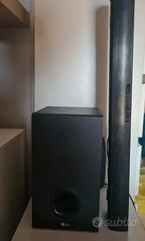 lg sound bar e subwoofer