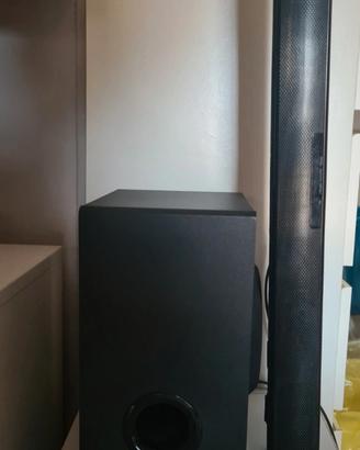 lg sound bar e subwoofer