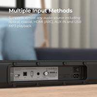 Soundbar 2.0 con HDMI e Bluetooth®