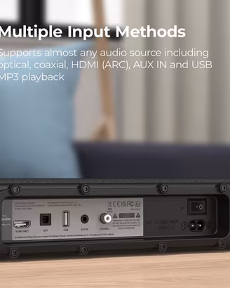 Soundbar 2.0 con HDMI e Bluetooth®