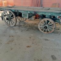 carro antico legno 