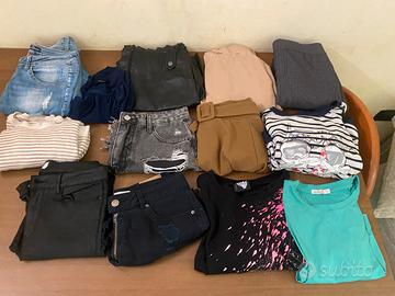 Lotto 13 articoli donna inverno/estate taglia M/L