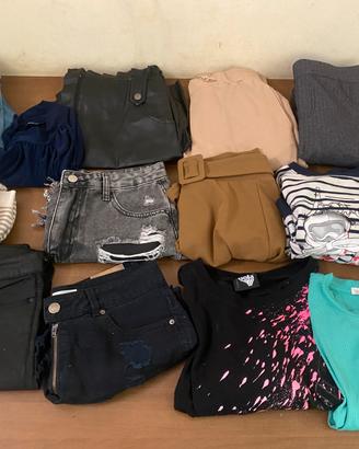 Lotto 13 articoli donna inverno/estate taglia M/L
