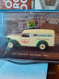 Modellino Fiat 1100 ELR - Galbani 1951