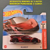 Hot Wheels McLaren P1 rossa (nuovo modello)