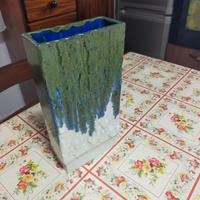 vaso vintage sgrafo modern anni 50 moderniarato