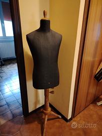 manichino vintage per sartoria uomo taglia 48
