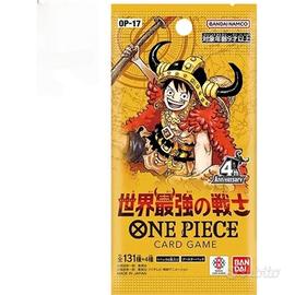 Booster One piece 17 Japanise