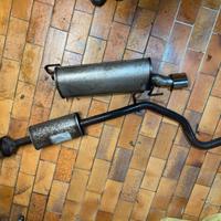Scarico e dpf originale per grande punto