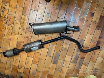 Scarico e dpf originale per grande punto