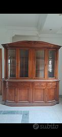 Vetrinetta / Credenza in legno massello 