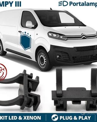ADATTATORI PER Citroen JUMPY 3 montaggio KIT H7