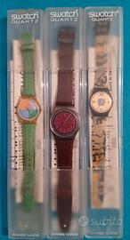Lotto n. 3 Swatch Quartz degli Anni '90