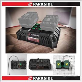 Caricabatterie Doppio 20 Volt Parkside PDSLG 20 B1
