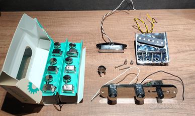 Kit Telecaster eleronica, pikup, Ponte, Meccaniche
