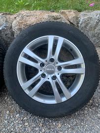 4 Pneumatici Invernali Kleber 215 60 R16 + 4Cerchi