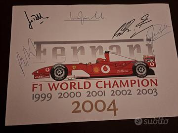 Ferrari Campioni Costruttori e Piloti 2004