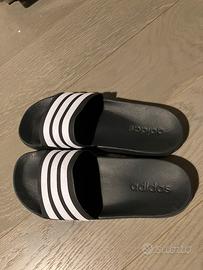 Ciabatte nuove Adidas Adilette Shower Noire 42
