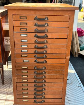 Cassettierra in legno
