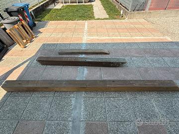 Travi in legno per tettoia
