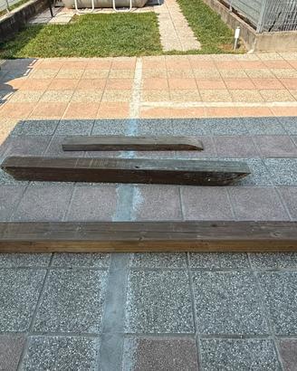 Travi in legno per tettoia
