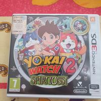 Yokai Watch 2 Spiritossi 3ds + medaglia come nuovo