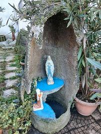grotta in cemento x santi o madonnina tipo Lourdes