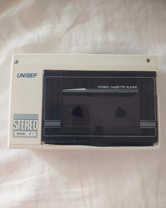 Walkman Vintage UNISEF Stereo Model Z-1 – Made in 