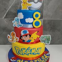 torta scenografica pokemon