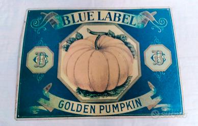 Insegna targa in latta Vintage contemporaneo